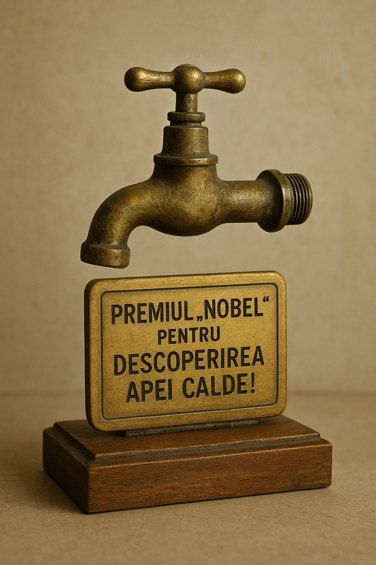 UN PREMIU NOBEL PENTRU APA CALDĂ