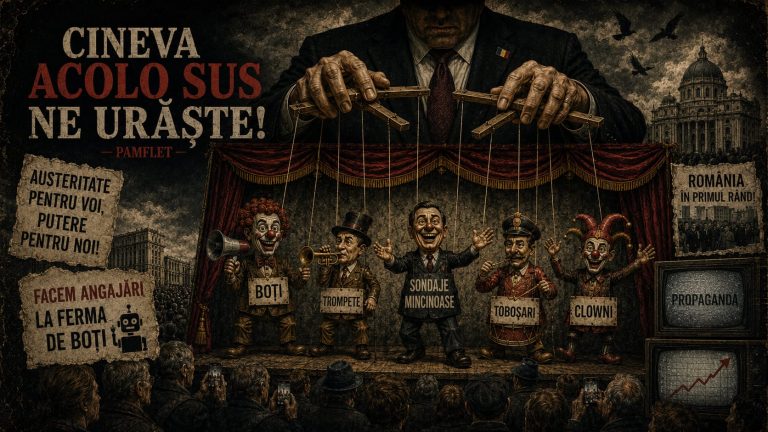 CINEVA ACOLO SUS NE URĂȘTE!
